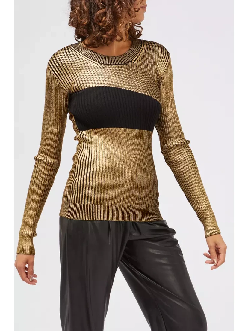 Gold Wool Sweater