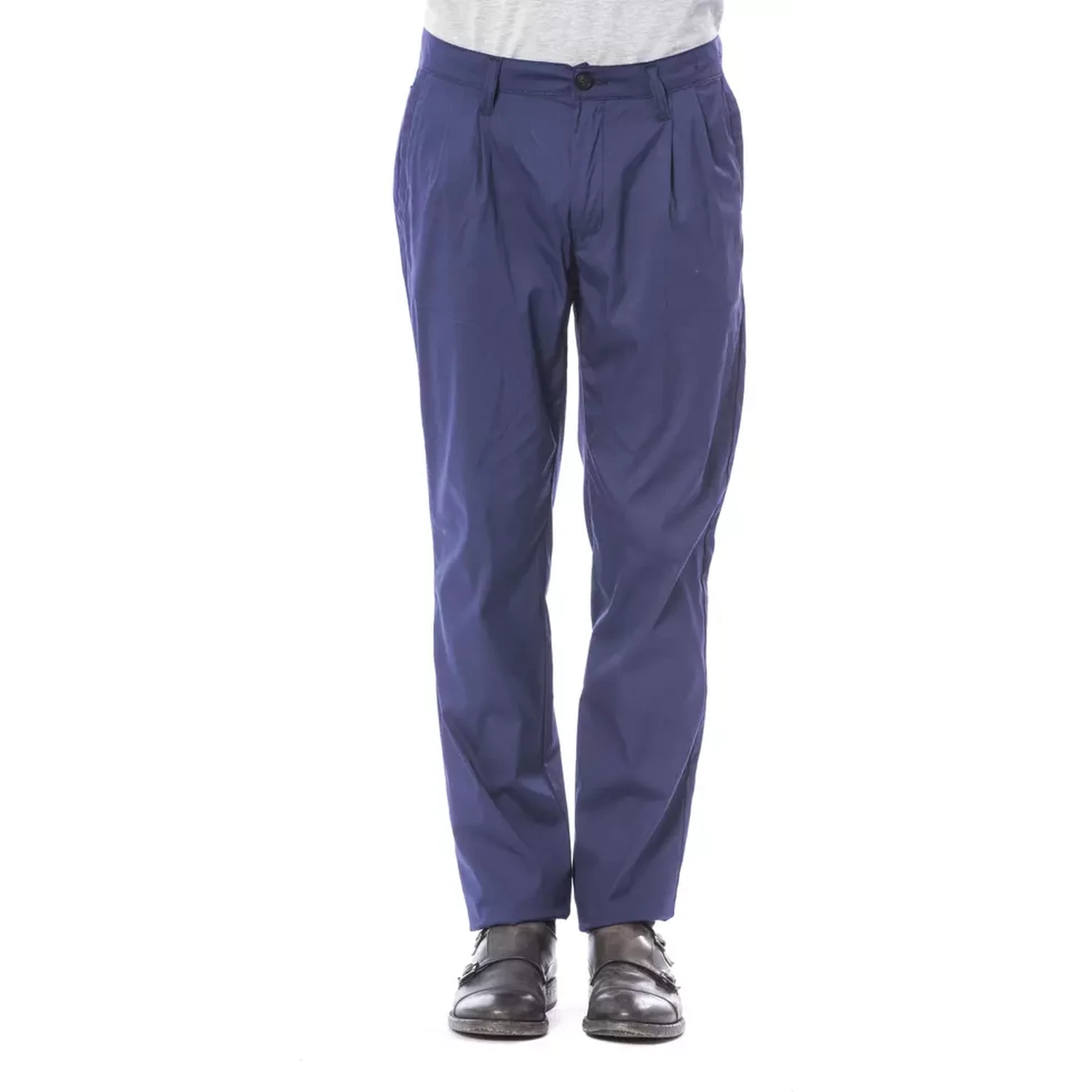 Blue Cotton Pant
