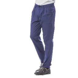 Blue Cotton Pant