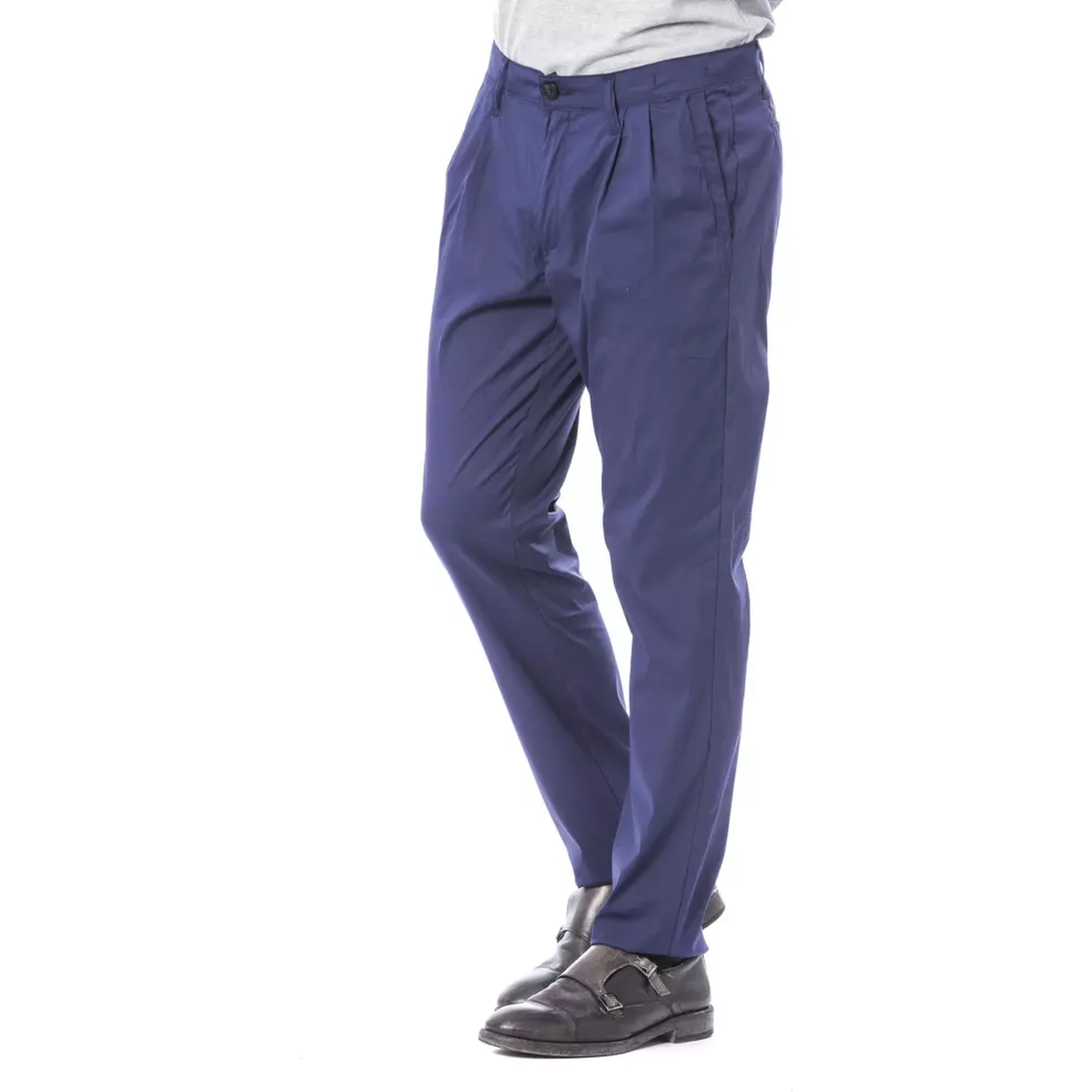 Blue Cotton Pant