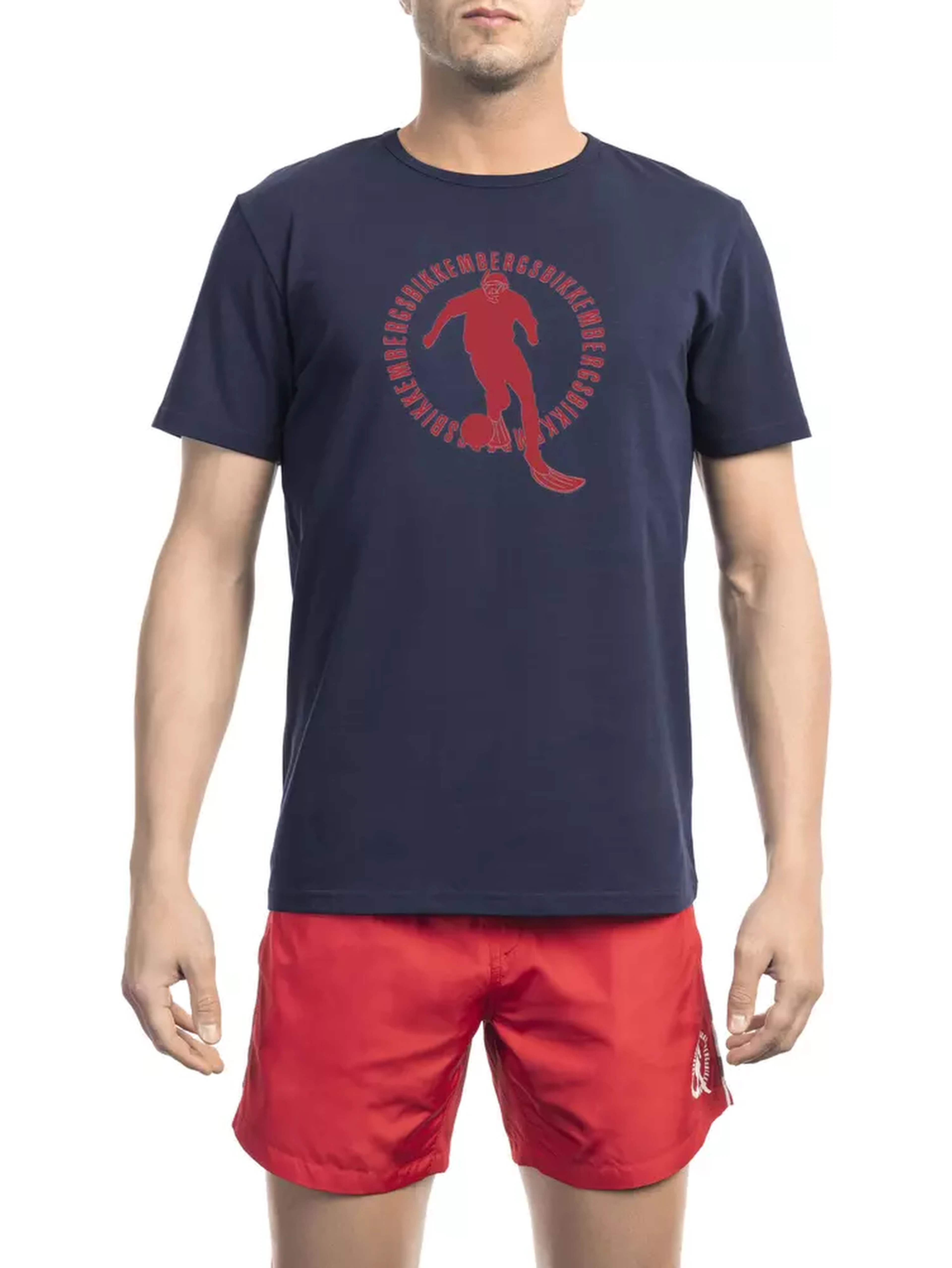 Blue Cotton T-Shirt