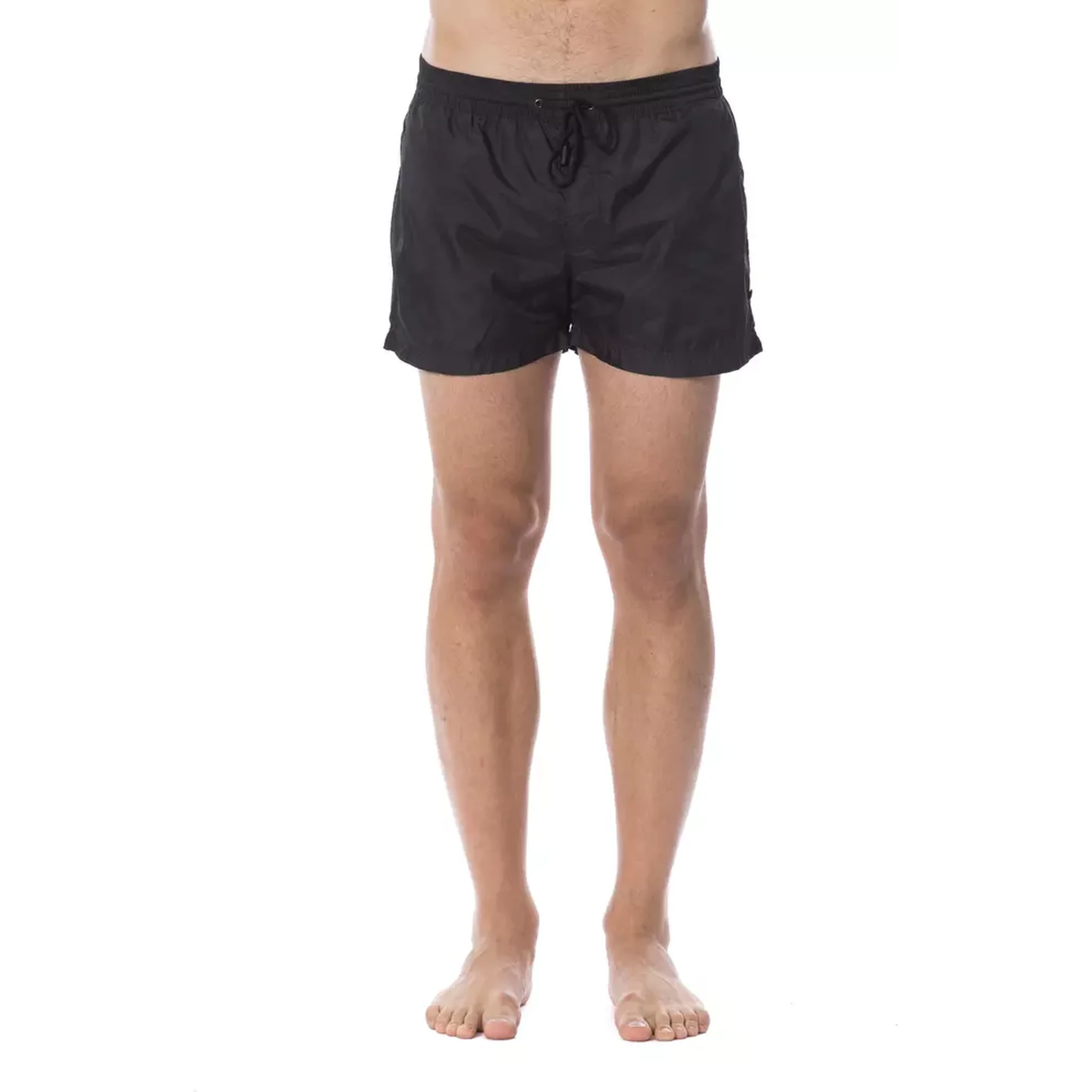 Black Polyester Swimwear