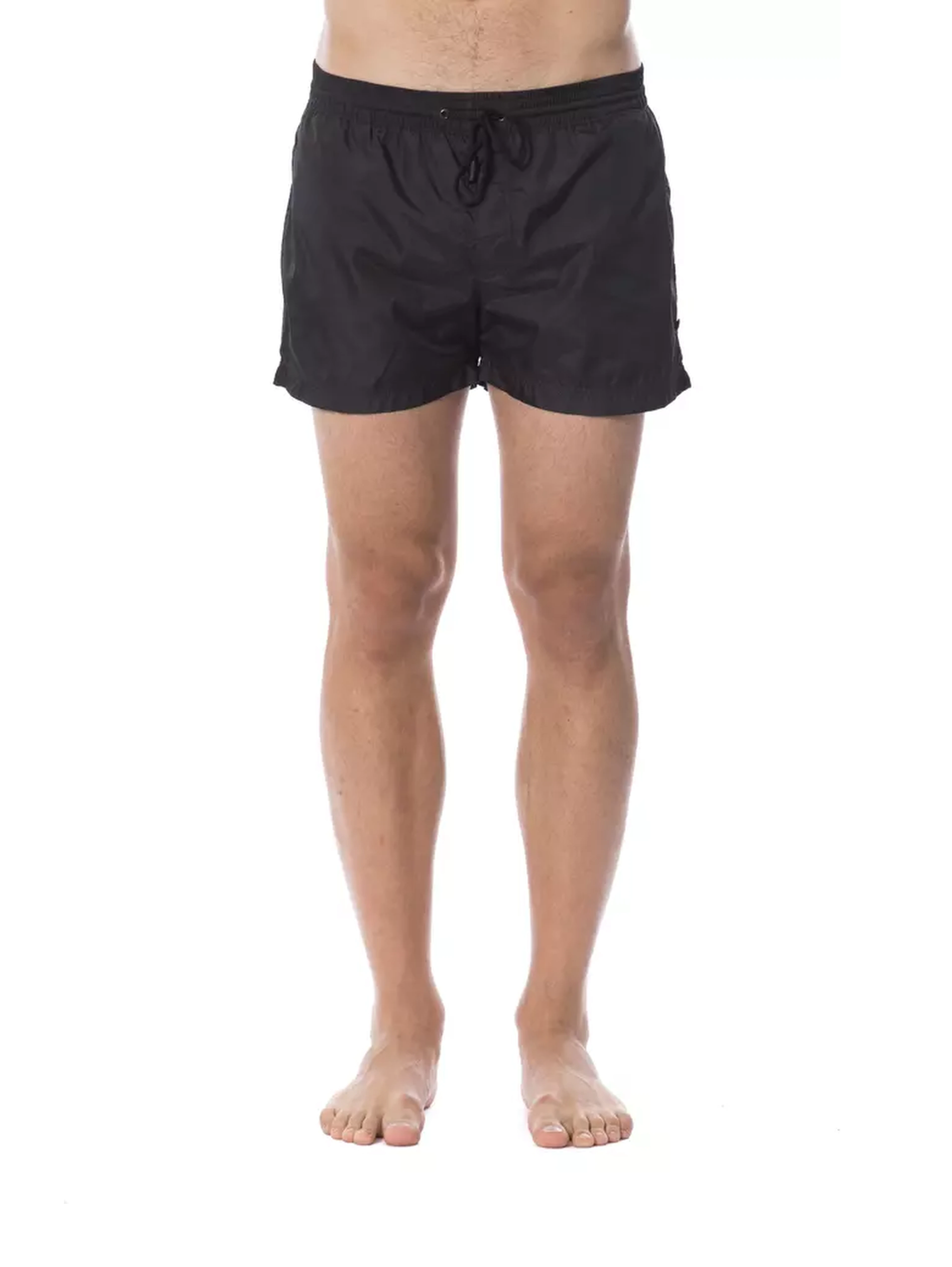Black Polyester Swimwear