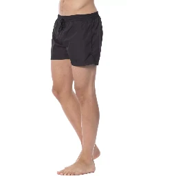 Black Polyester Swimwear