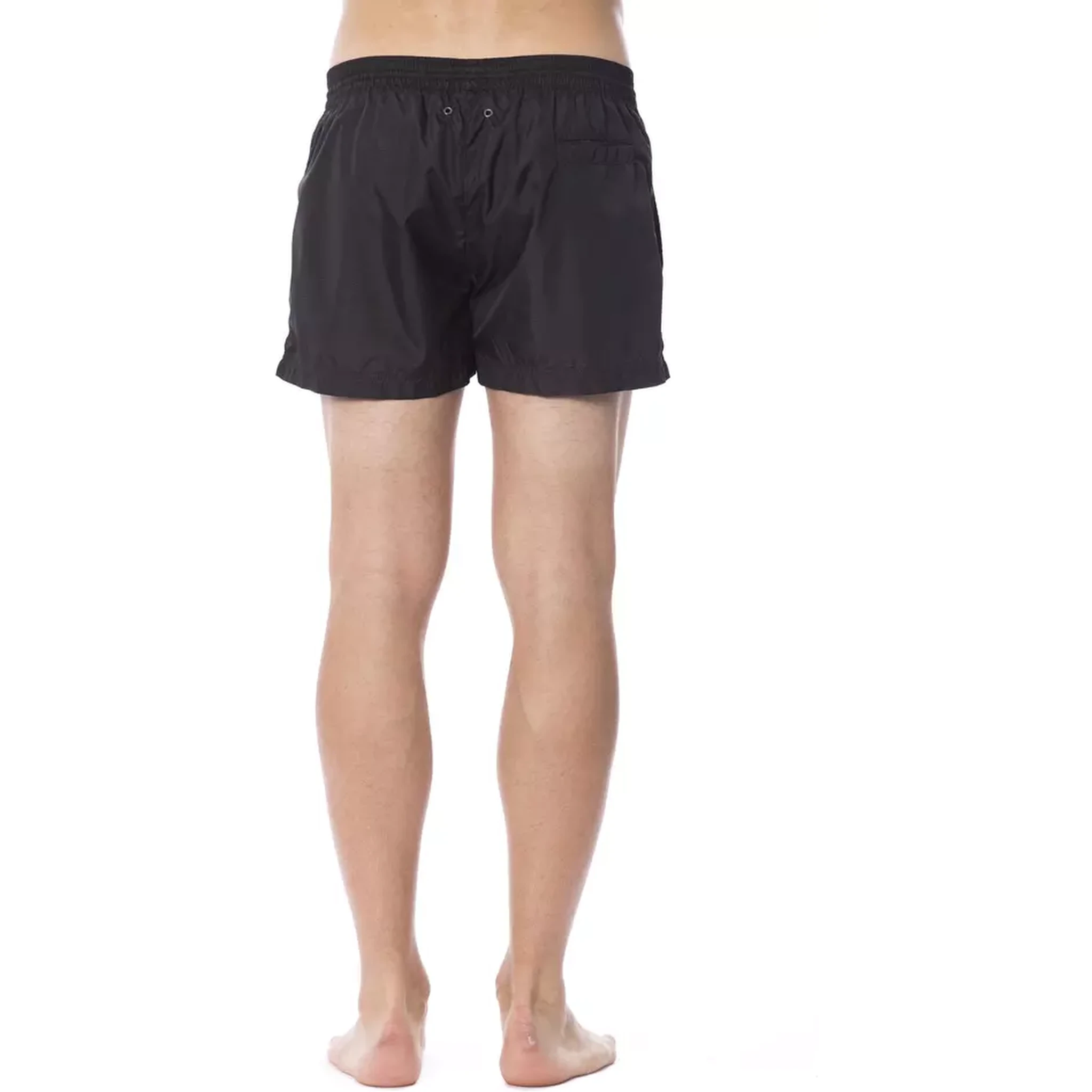 Black Polyester Swimwear