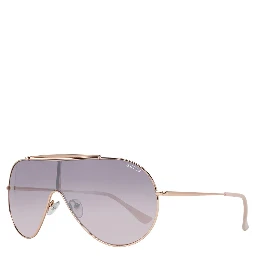 Rose Gold Metal Sunglasses
