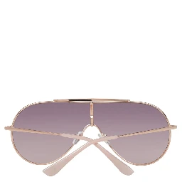 Rose Gold Metal Sunglasses