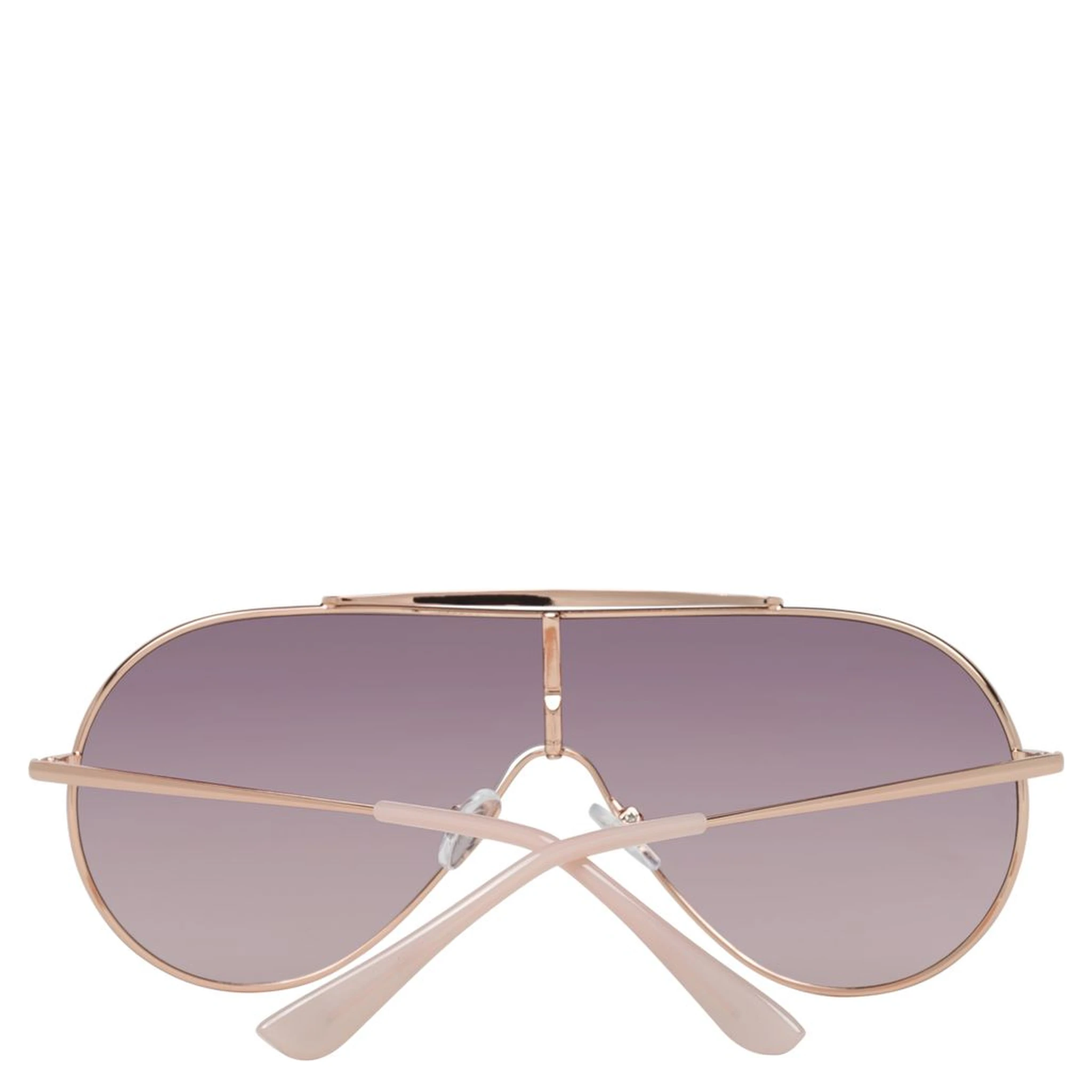 Rose Gold Metal Sunglasses
