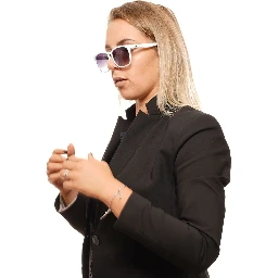 White Plastic Sunglasses