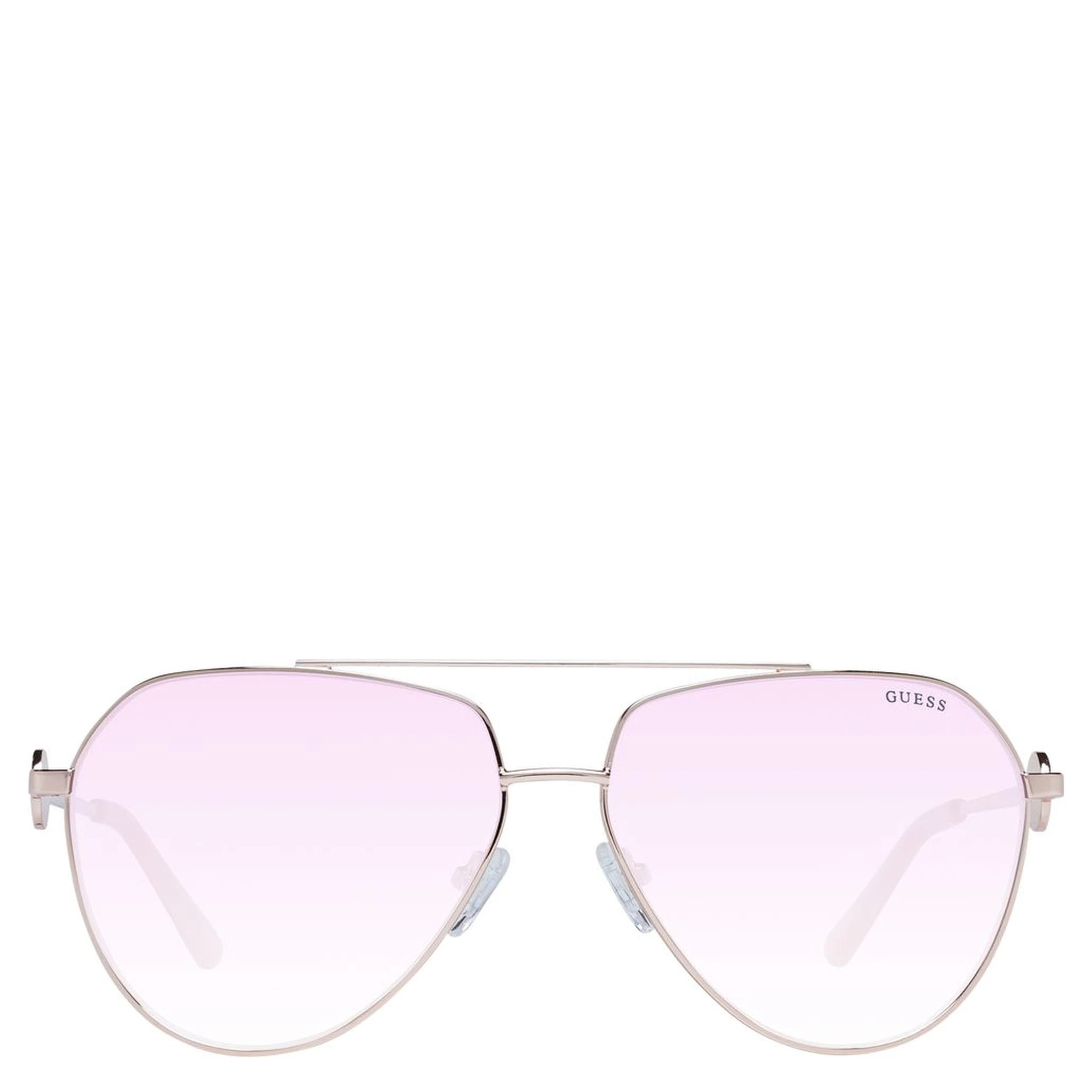 Rose Gold Metal Sunglasses