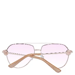 Rose Gold Metal Sunglasses