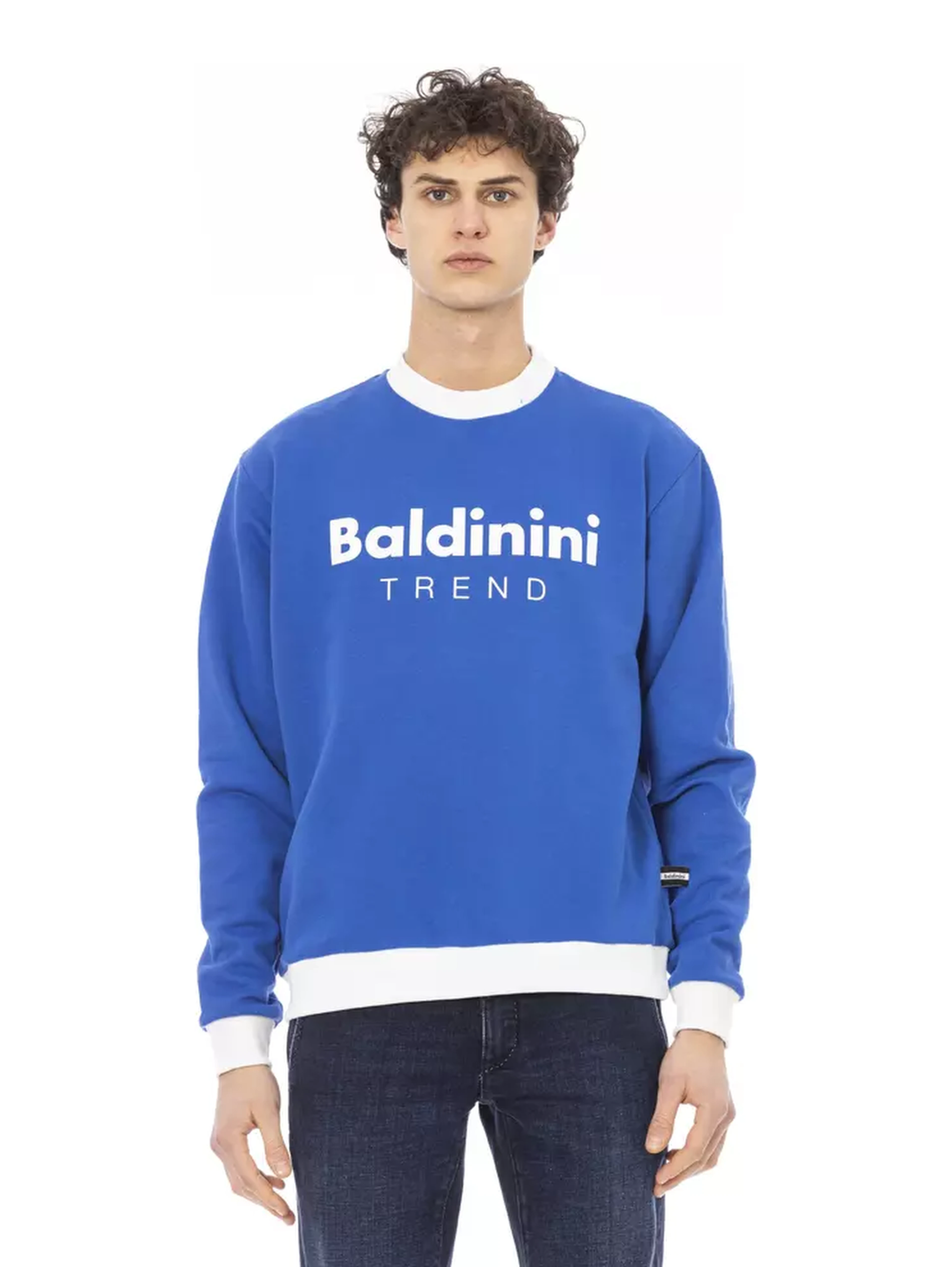 Blue Cotton Sweater