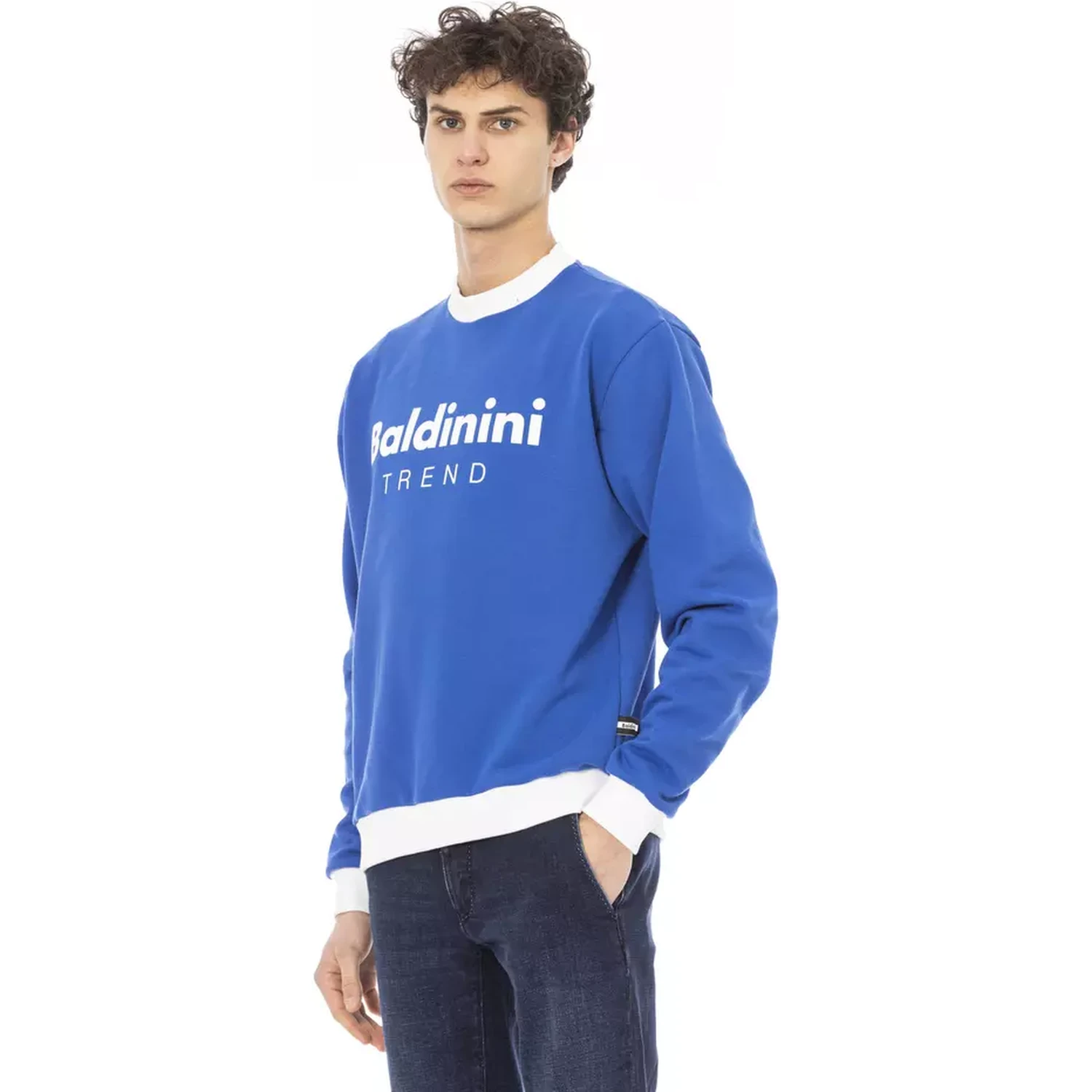 Blue Cotton Sweater