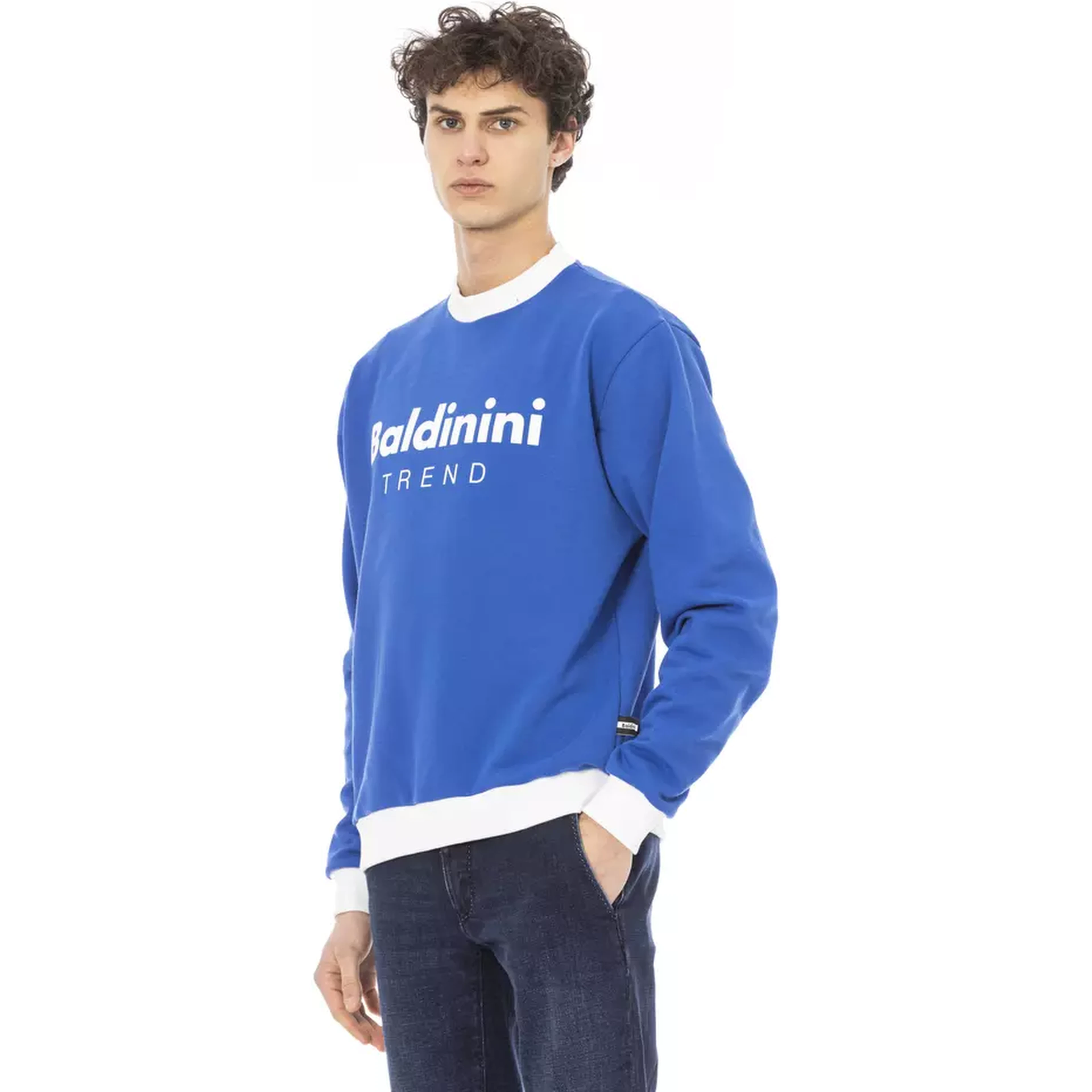 Blue Cotton Sweater