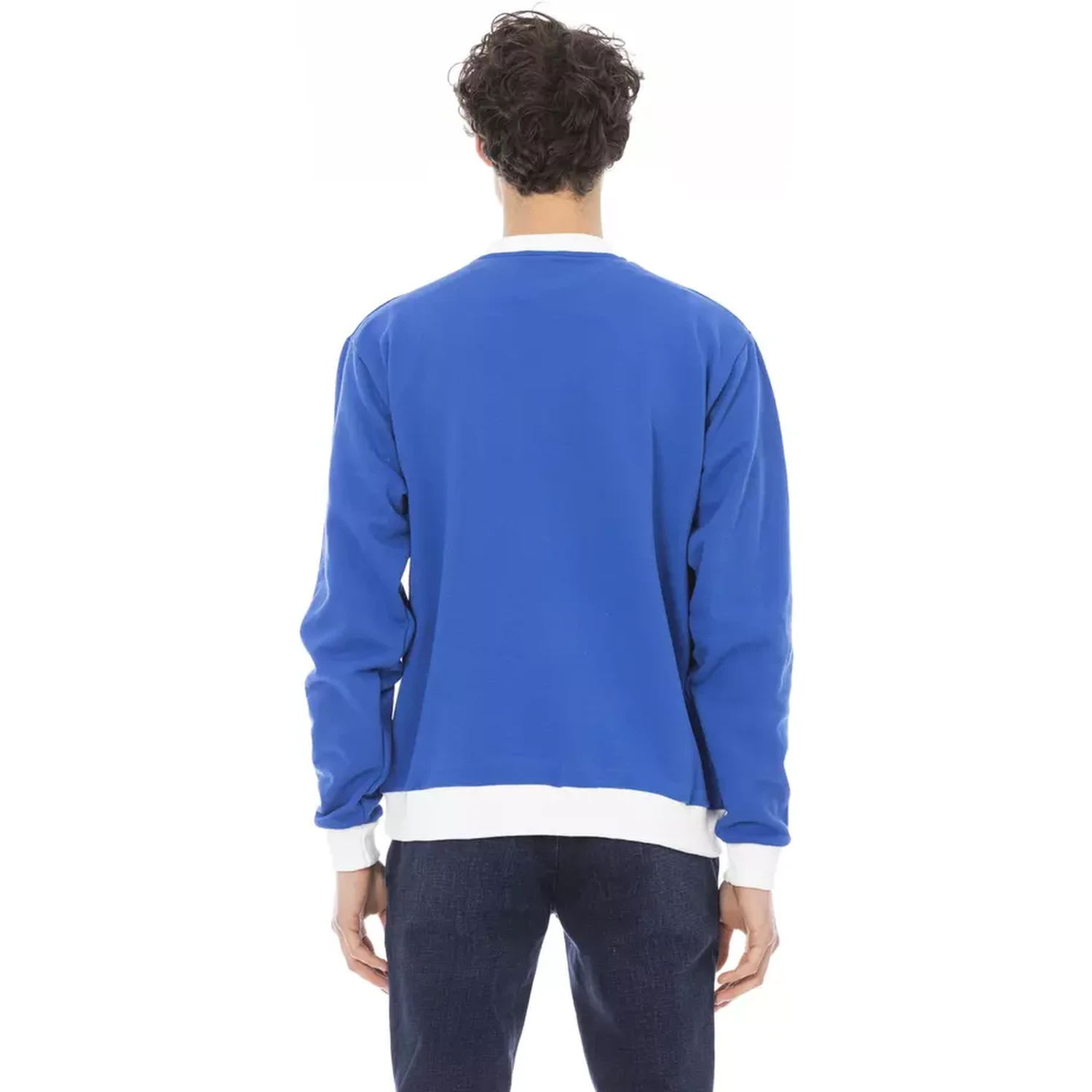 Blue Cotton Sweater