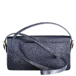 Blue Polyethylene Handbag