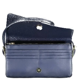Blue Polyethylene Handbag