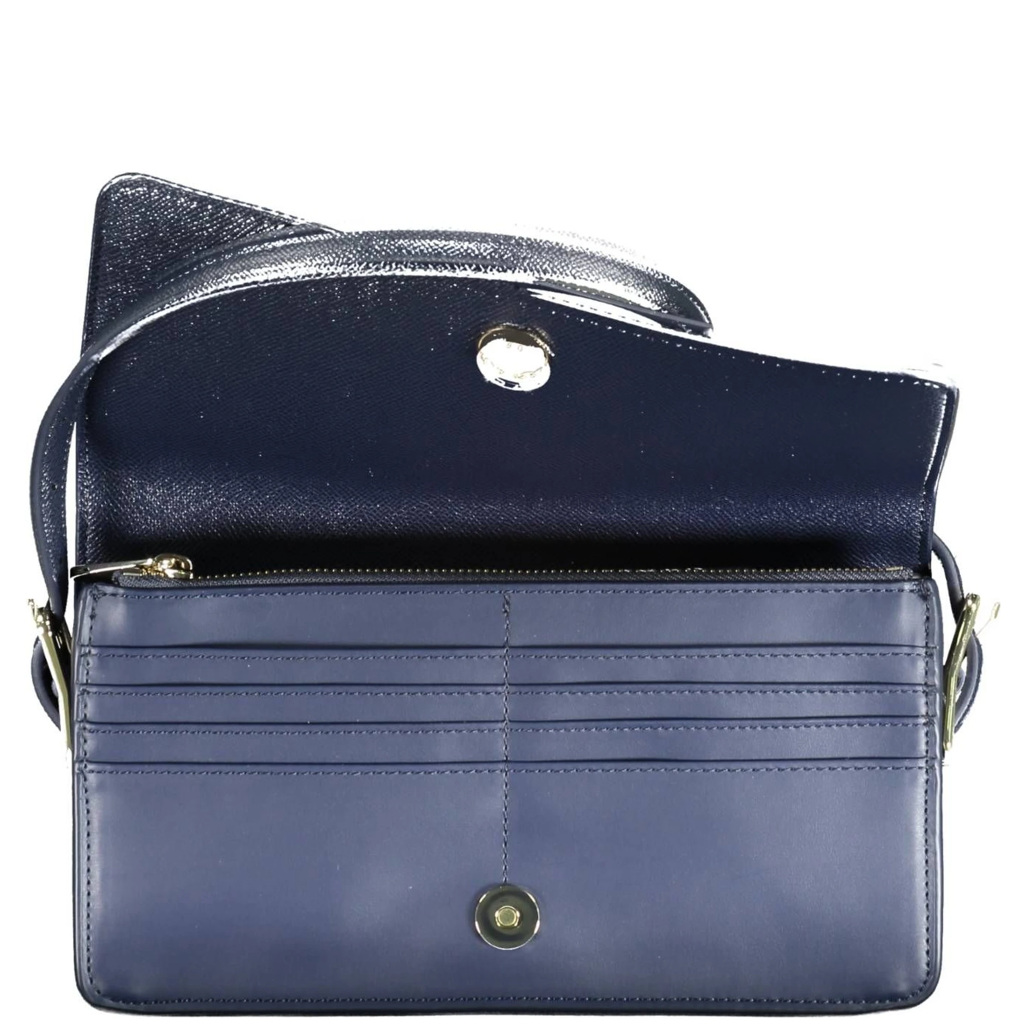 Blue Polyethylene Handbag