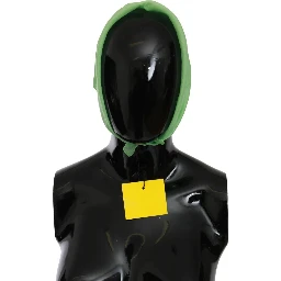 Apple Green Linen Square Foulard Head Wrap Scarf