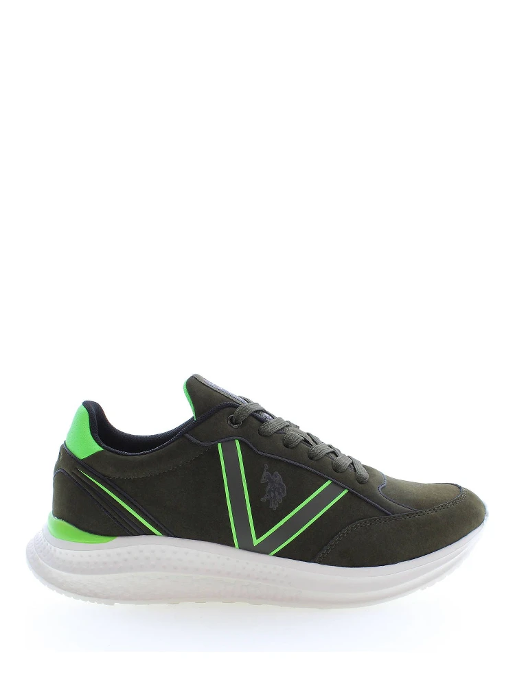 Verde Polyurethane Men Sneaker