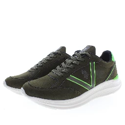 Green Polyester Sneaker