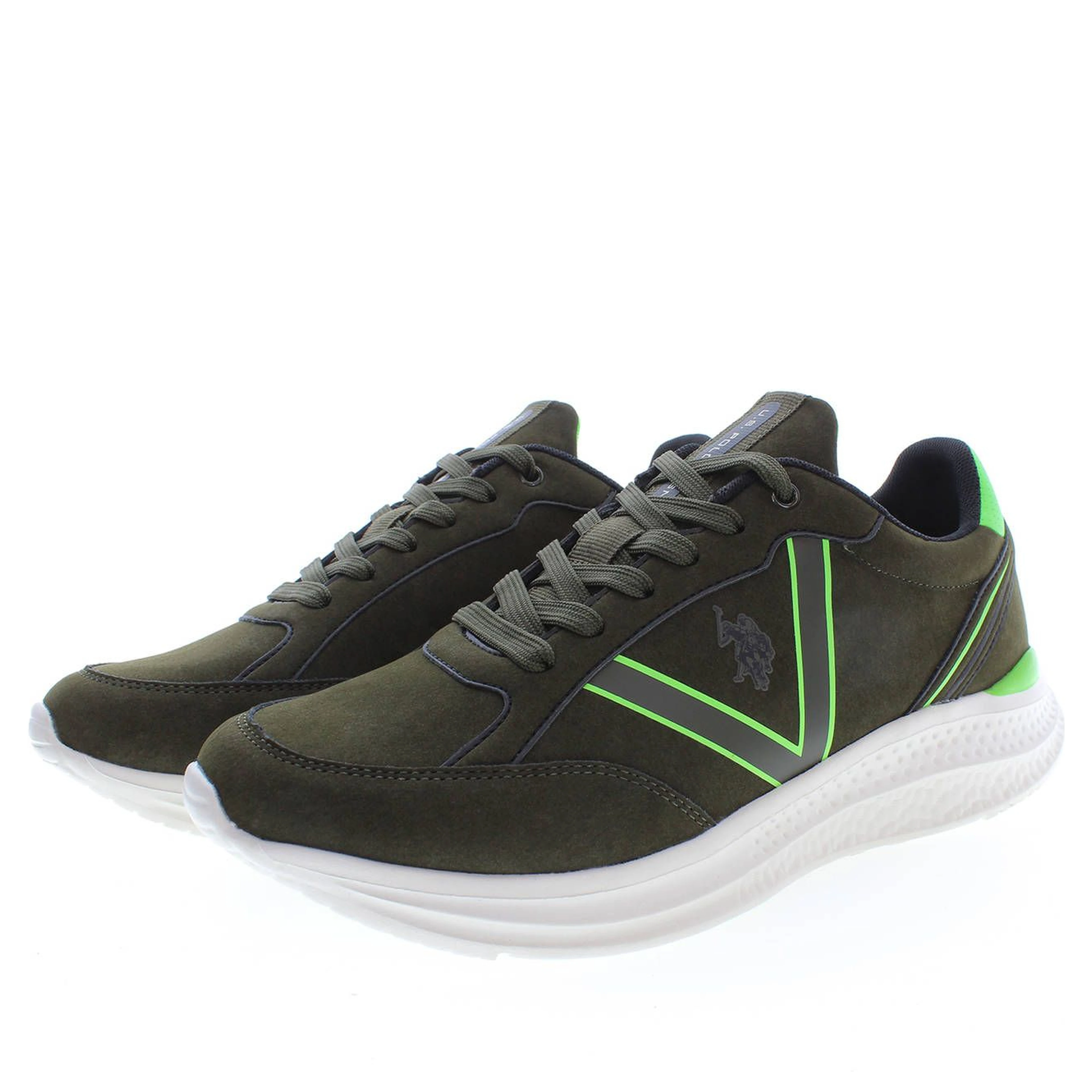 Verde Polyurethane Men Sneaker