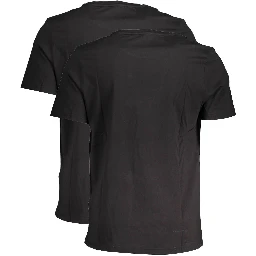 Black Cotton T-Shirt