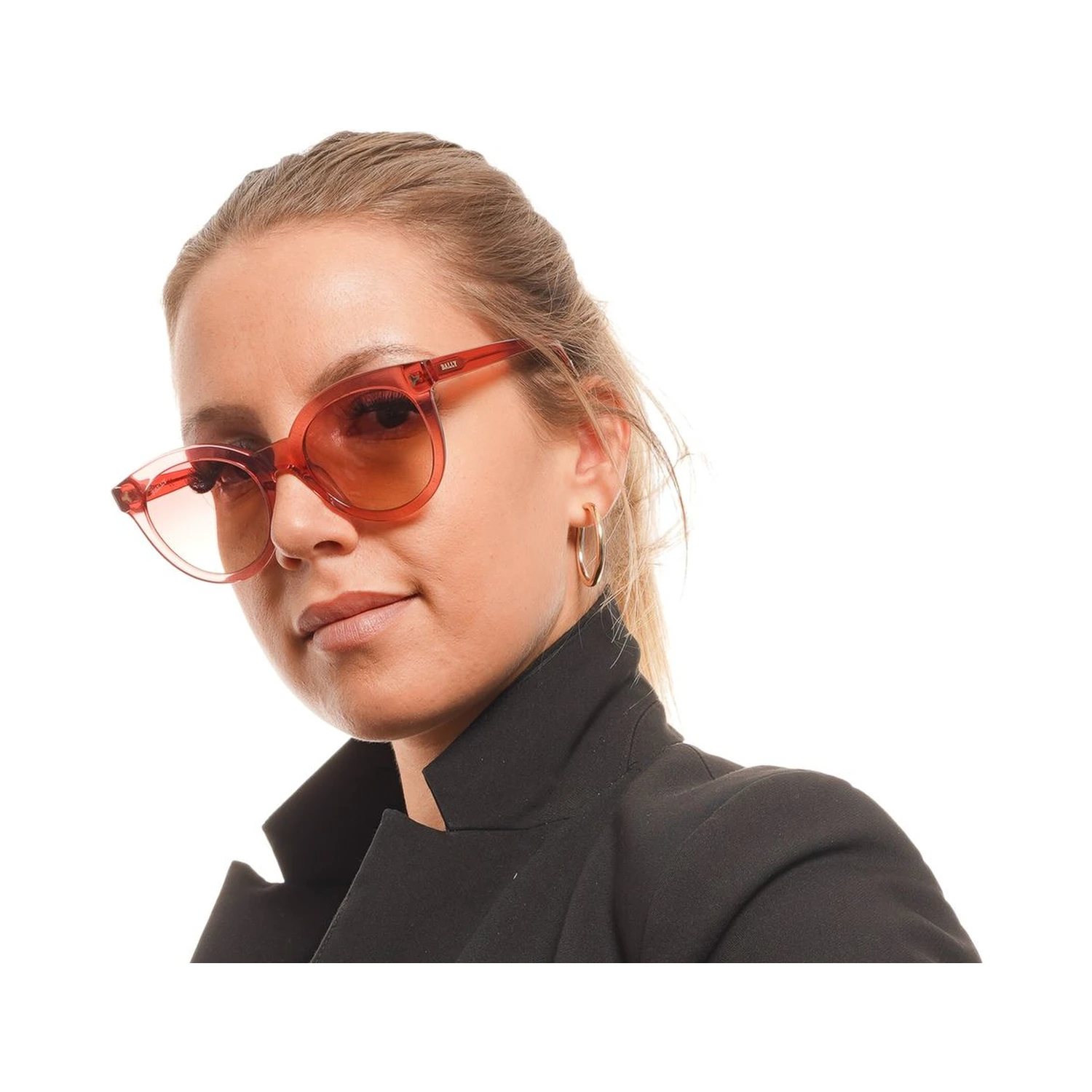 Red Acetate Sunglasses