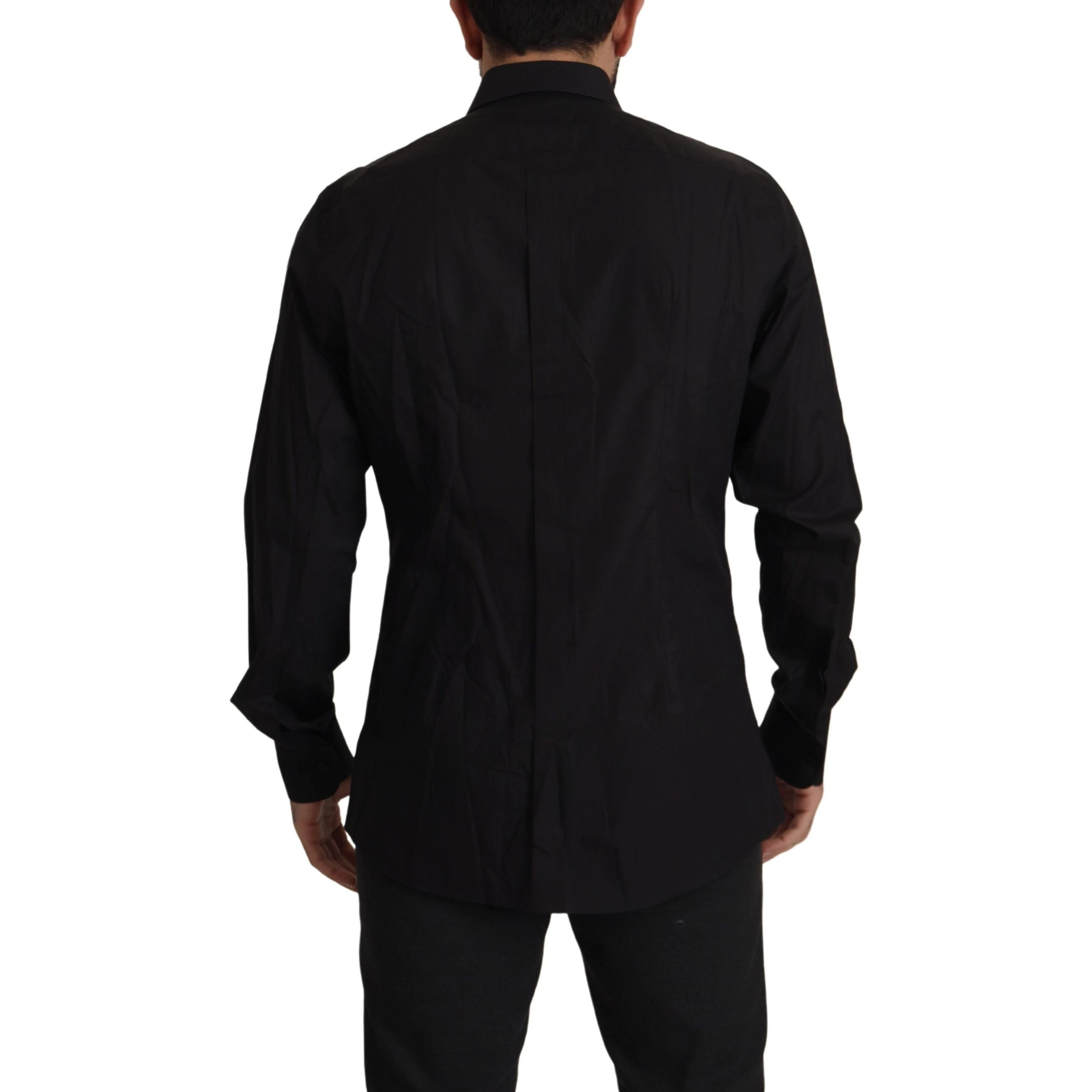 Black GOLD Slim Fit Tuxedo Dress Shirt