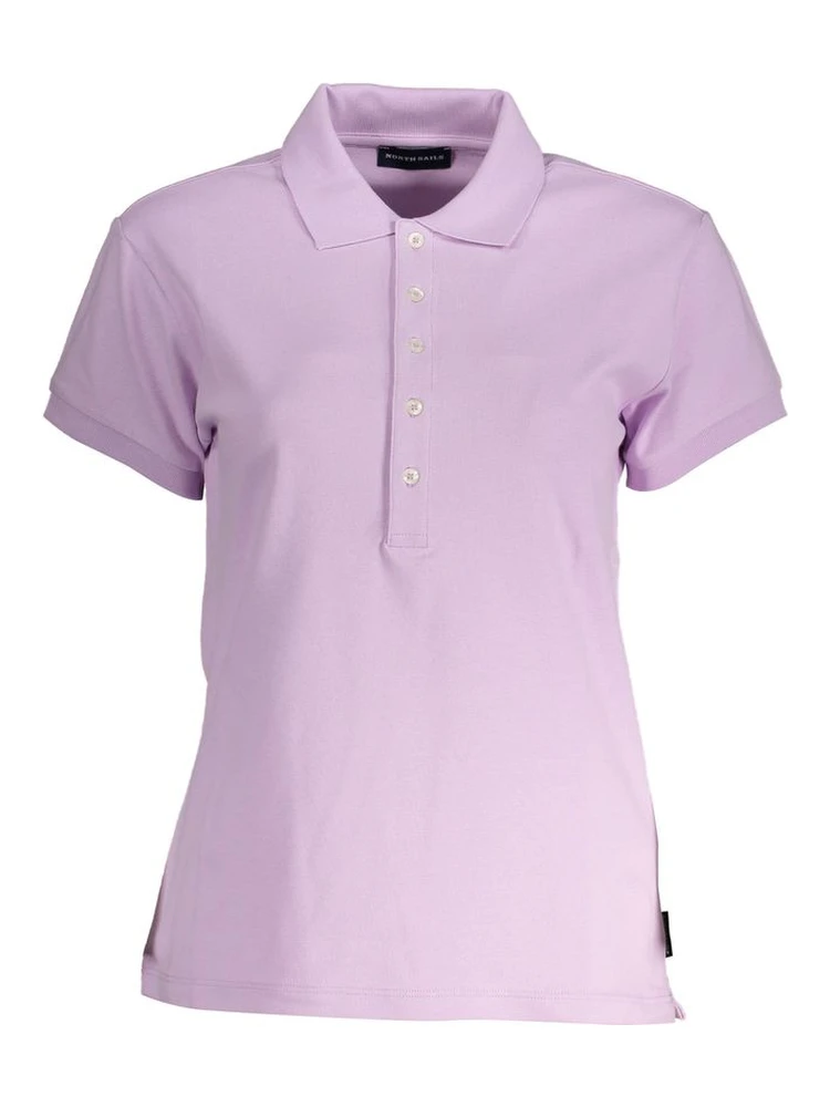 Pink Cotton Polo Shirt