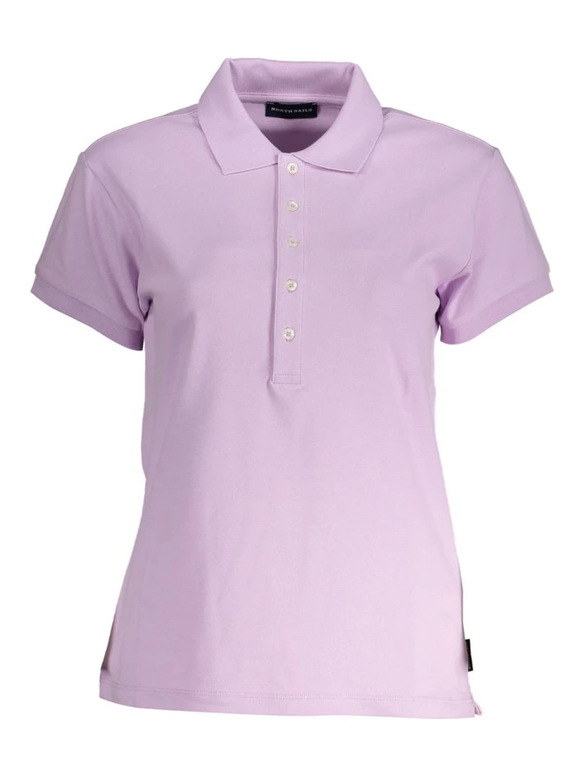 Pink Cotton Polo Shirt