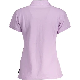 Pink Cotton Polo Shirt