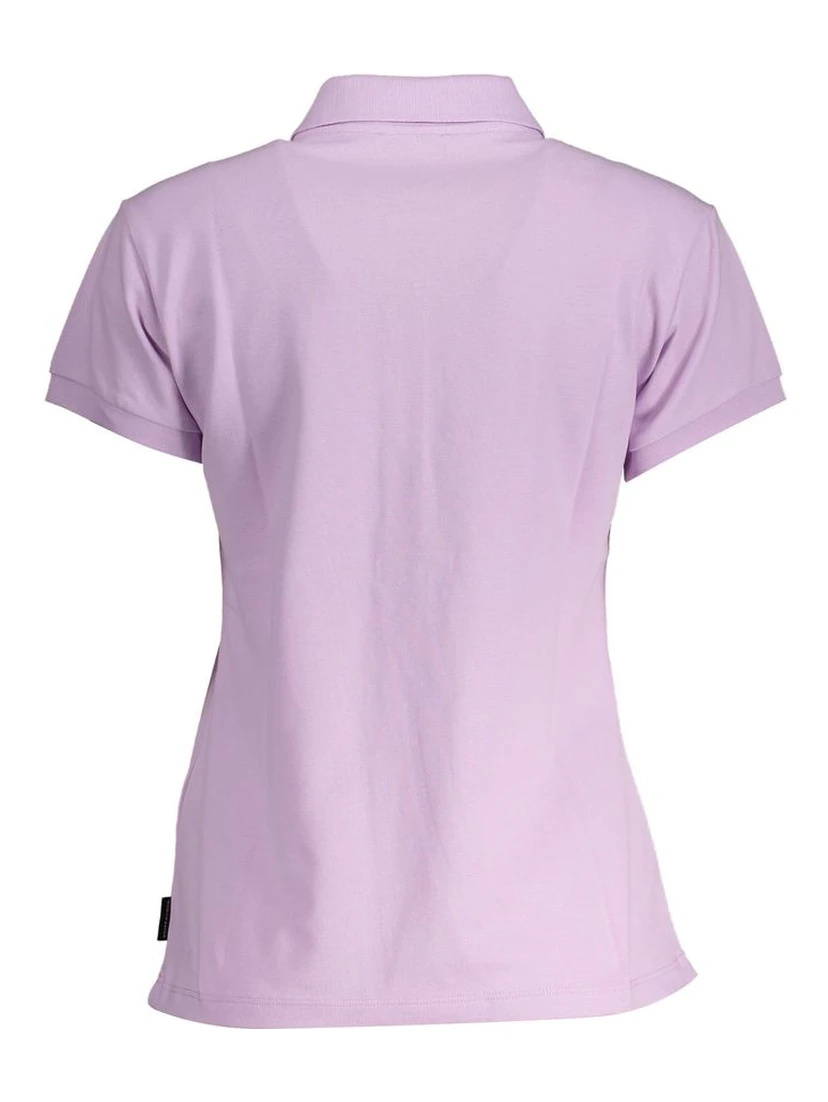 Pink Cotton Polo Shirt