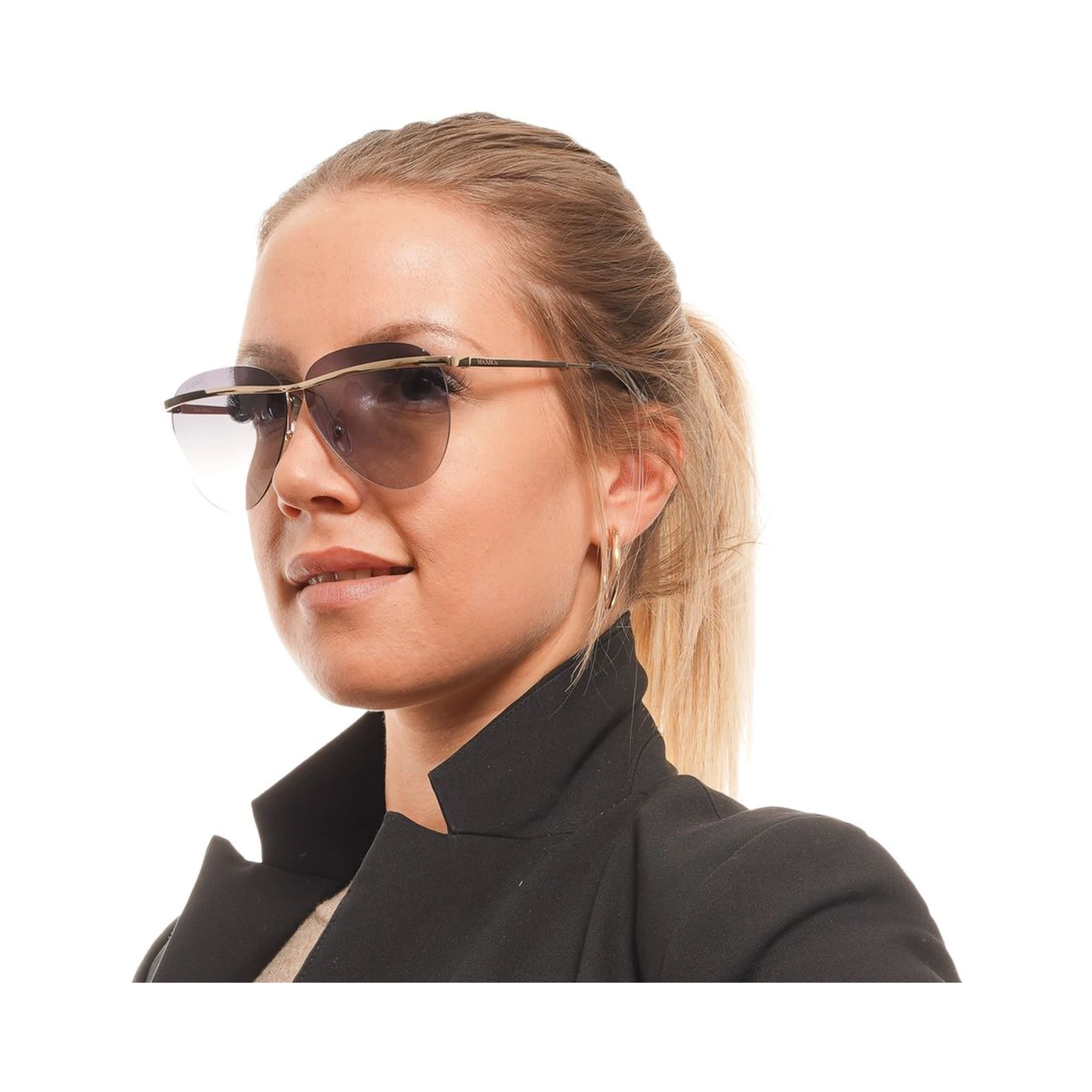 Gold Metal Sunglasses