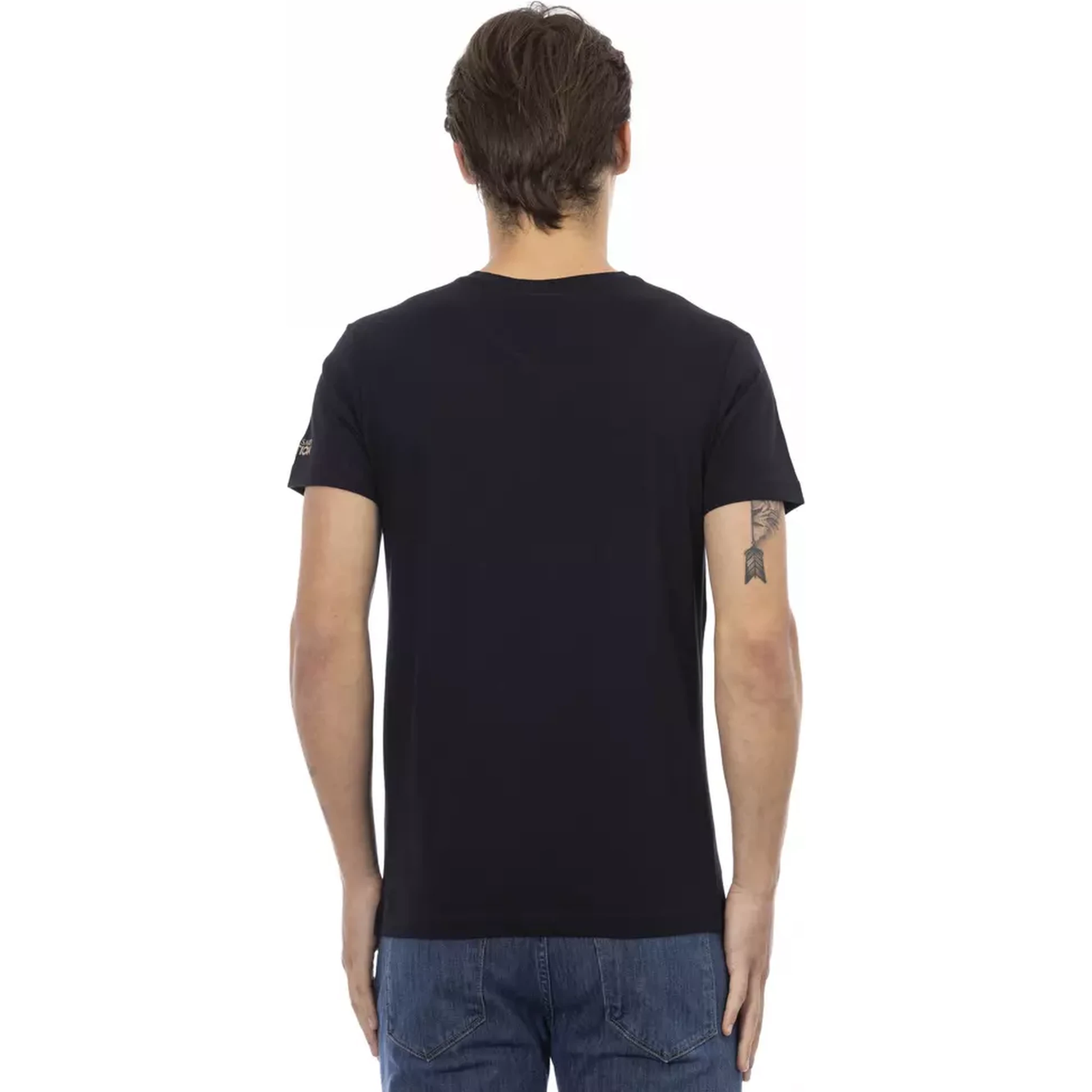 Black Cotton T-Shirt