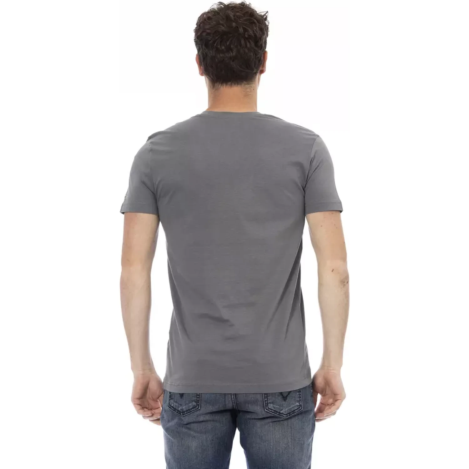 Gray Cotton T-Shirt