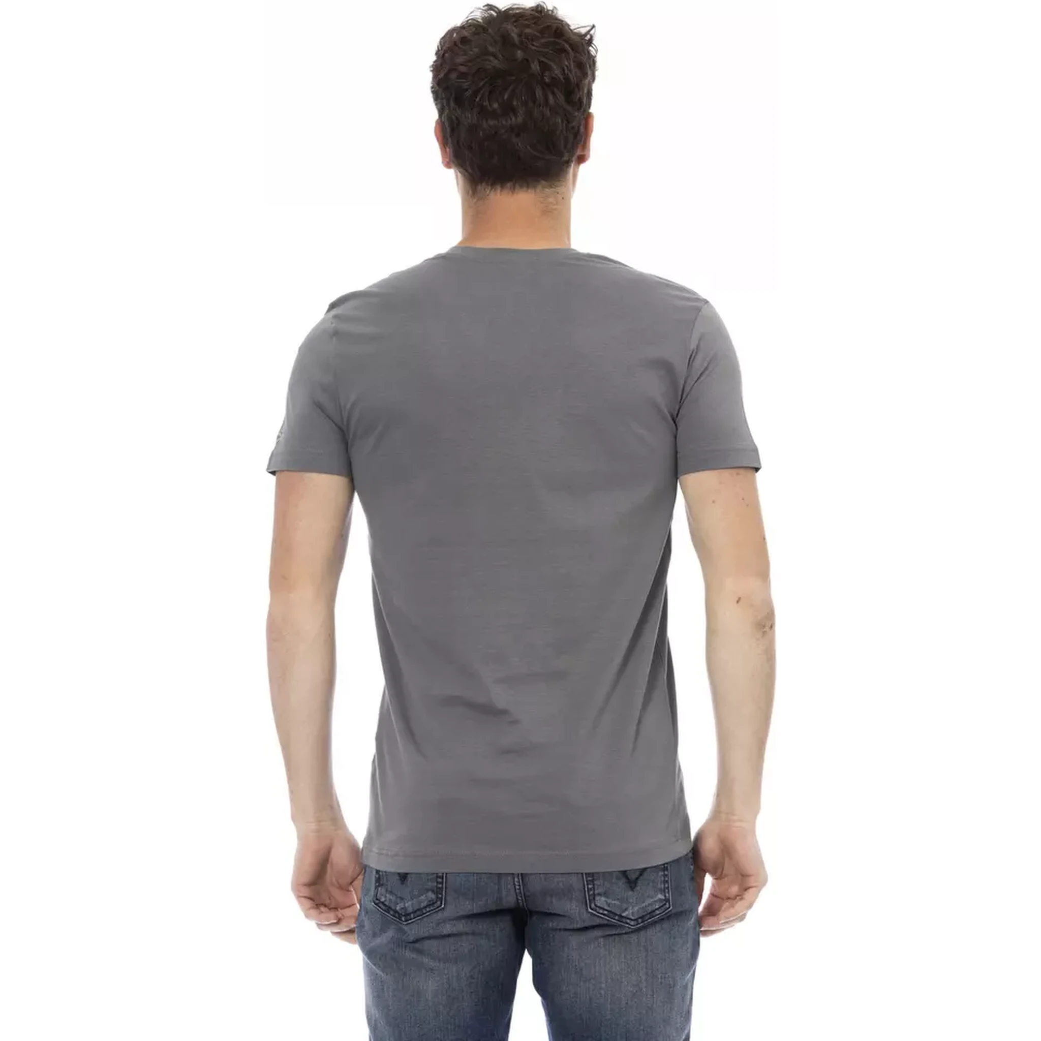 Gray Cotton T-Shirt