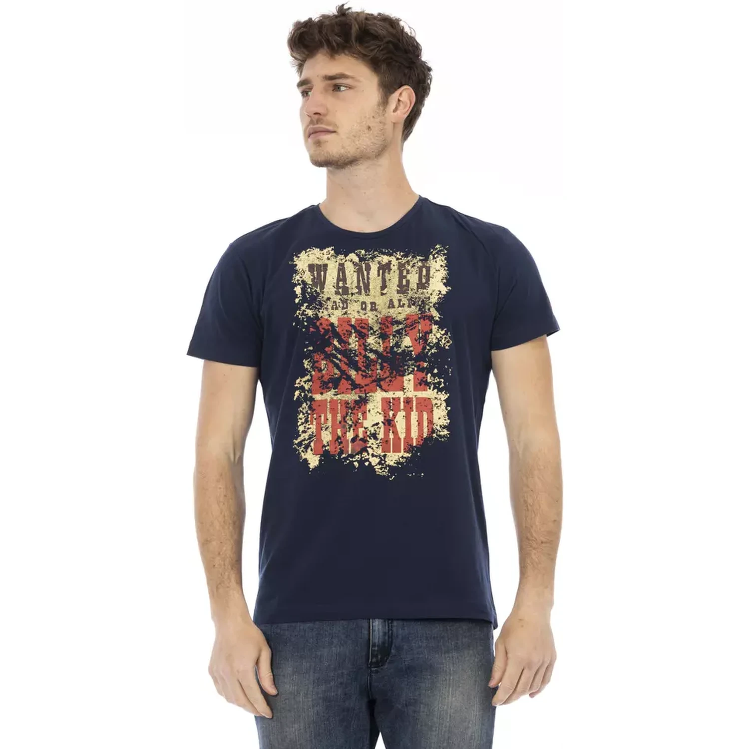 Blue Cotton T-Shirt