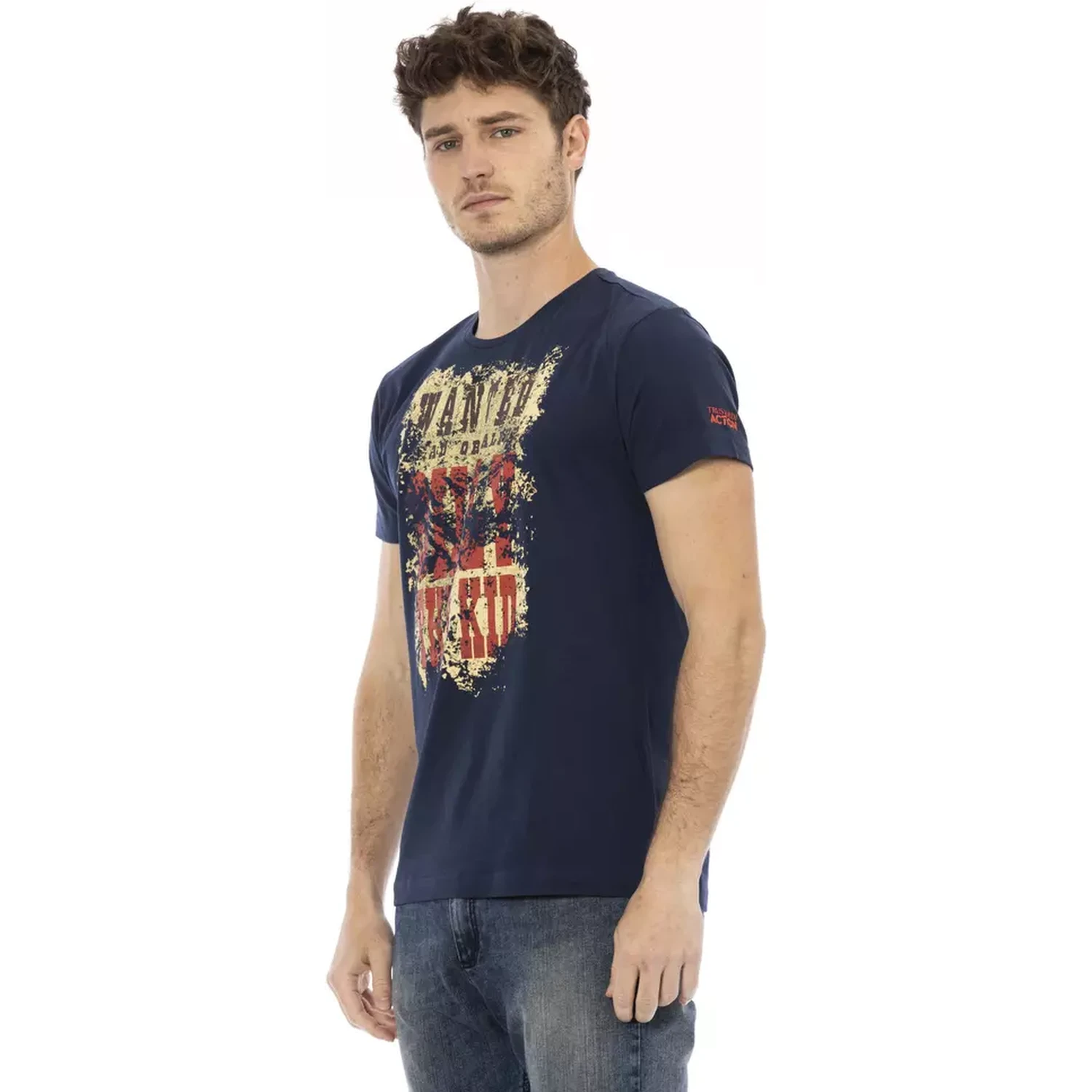 Blue Cotton T-Shirt