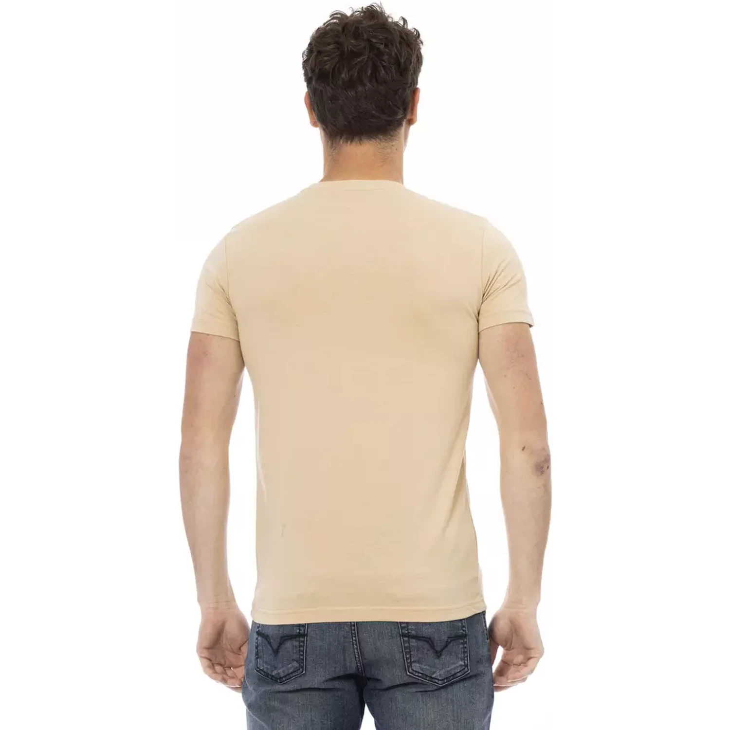Beige Cotton T-Shirt