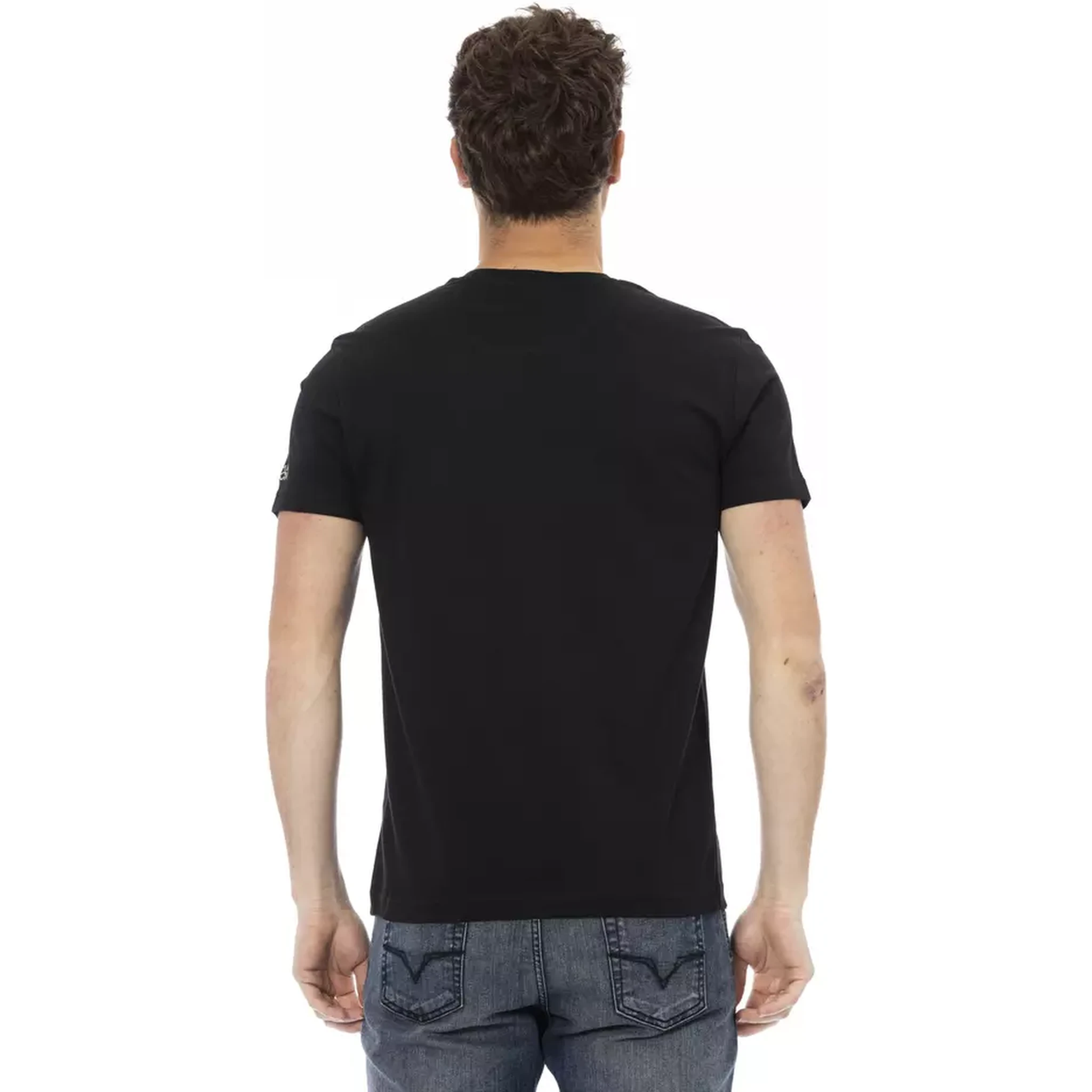 Black Cotton T-Shirt