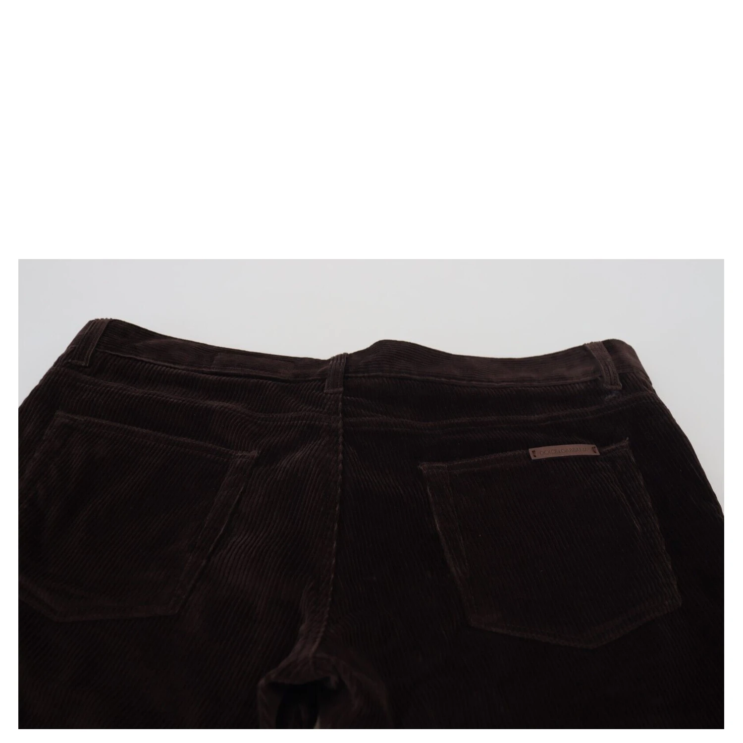 Brown Corduroy Men Casual Trouser Pants