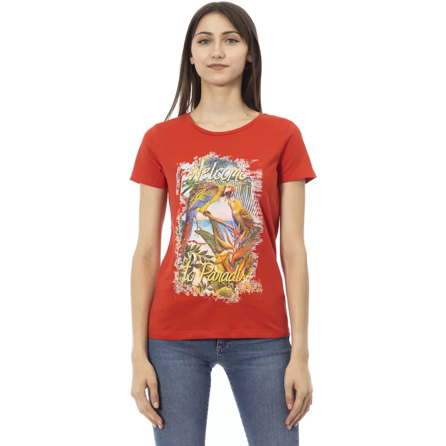 Red Cotton T-Shirt