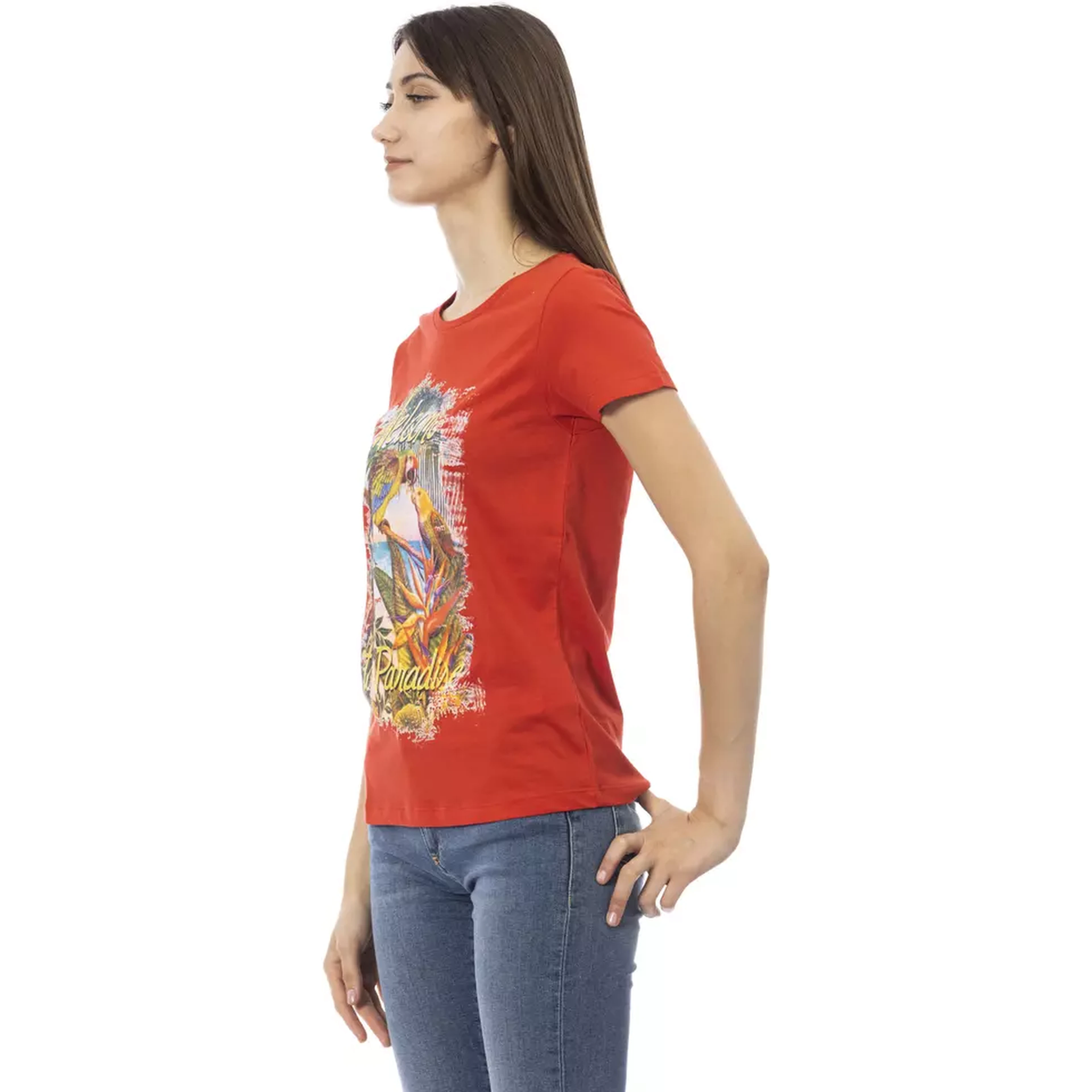 Red Cotton T-Shirt