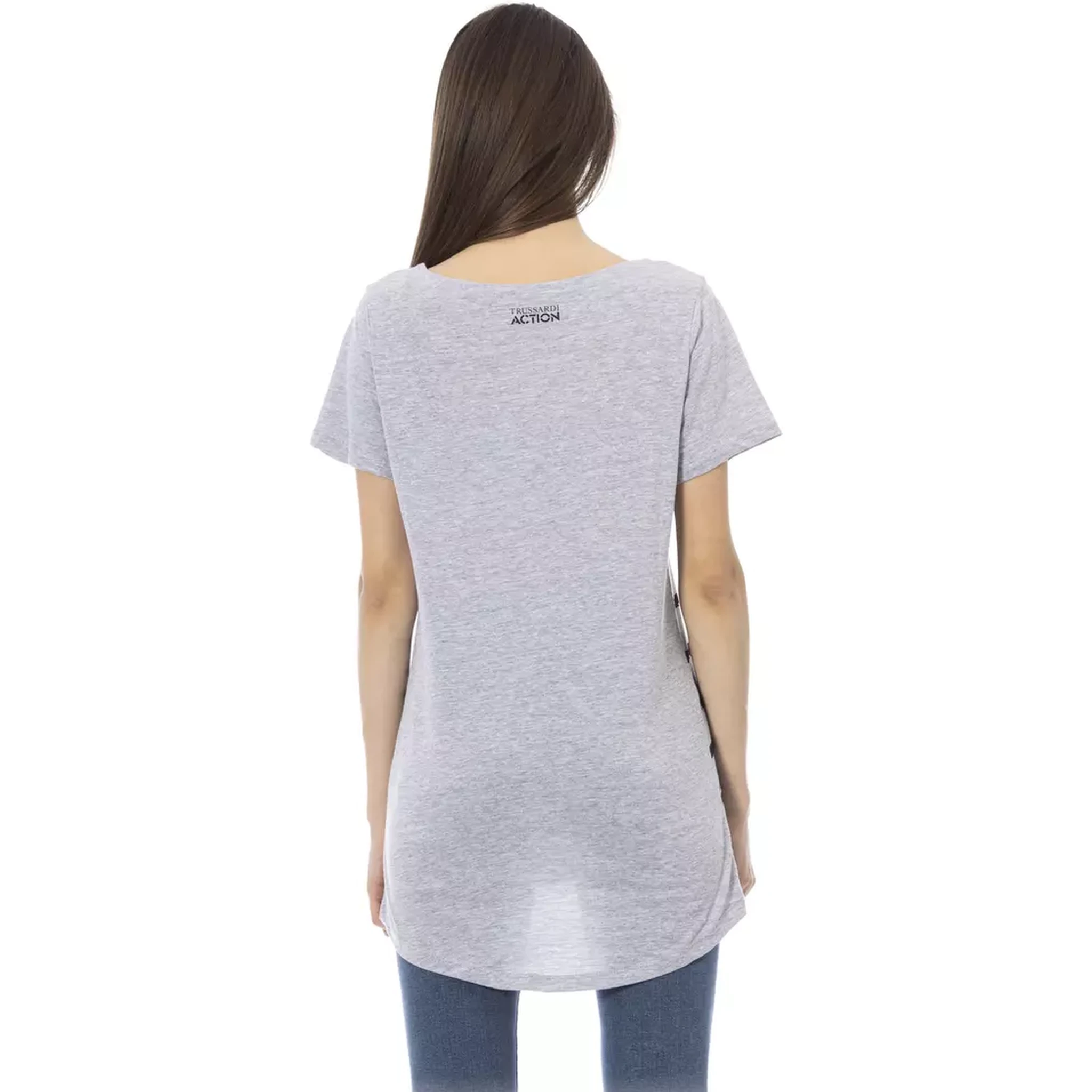 Gray Cotton T-Shirt
