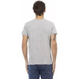 Gray Cotton T-Shirt