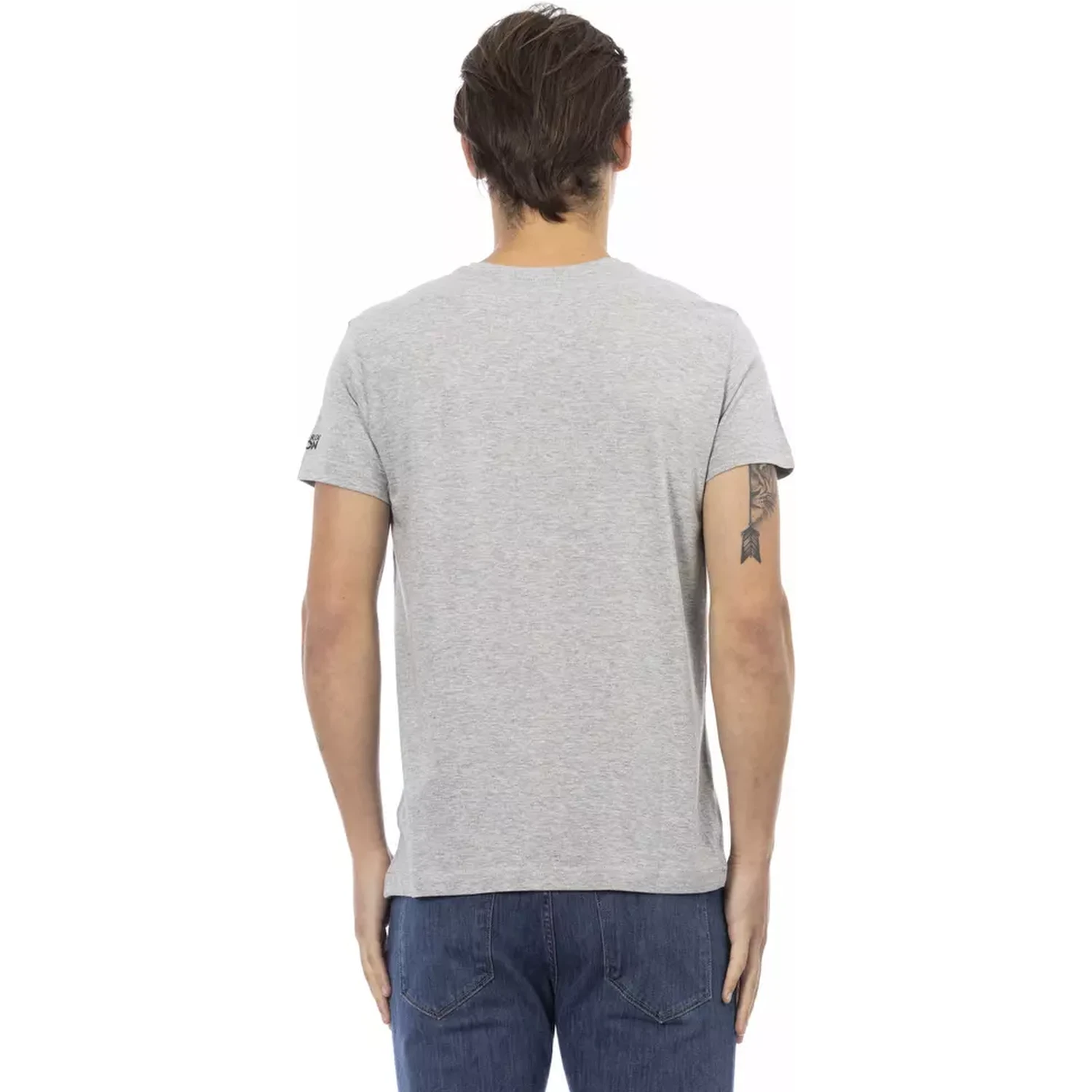Gray Cotton T-Shirt