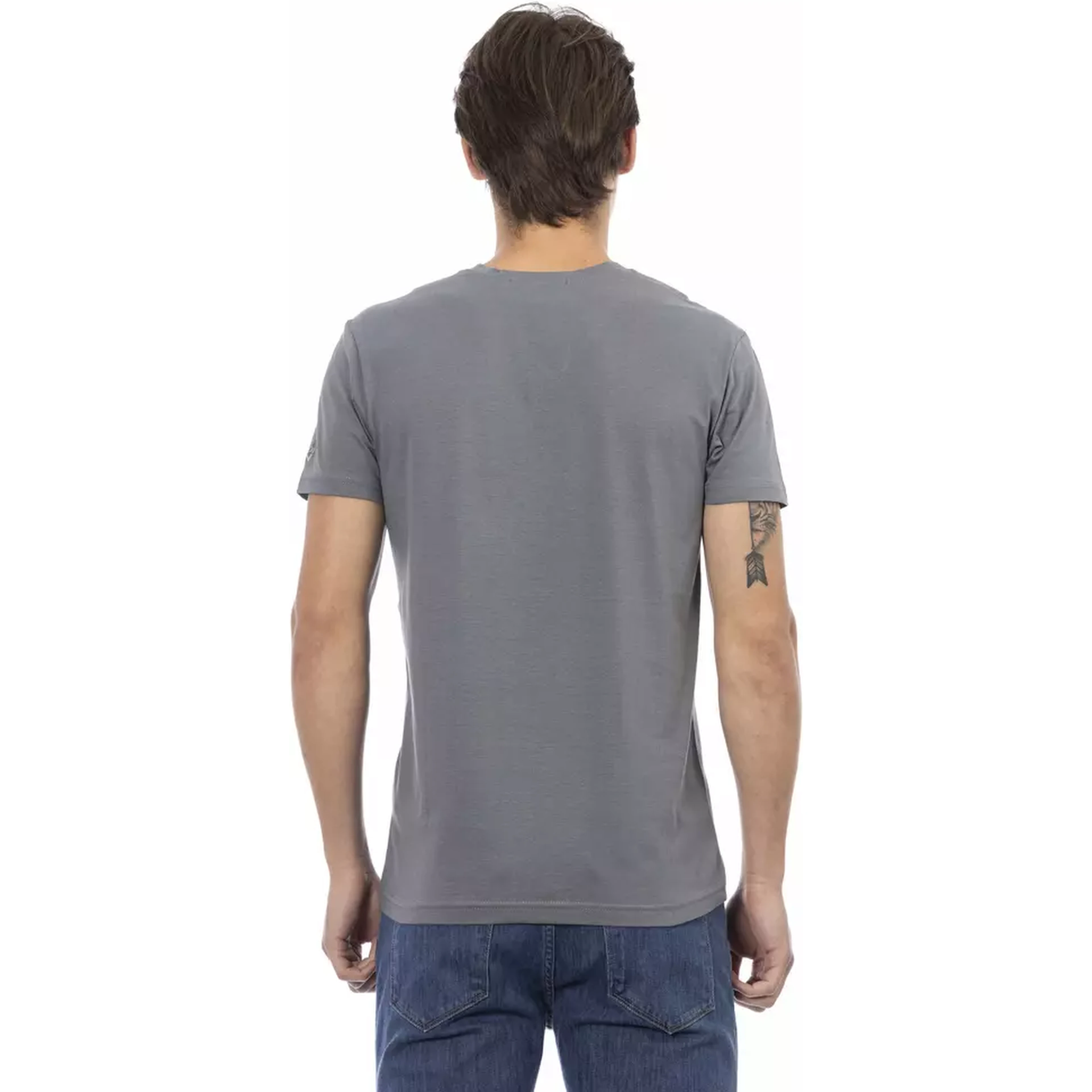 Gray Cotton T-Shirt