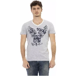 Gray Cotton T-Shirt