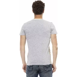Gray Cotton T-Shirt